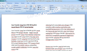 Begini Cara Membuat 4 Gambar Dalam Satu Kertas Di Word Paling Mudah
