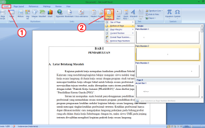 Tutorial Cara Mudah Membuat Nomor Halaman di Word - LKomBis