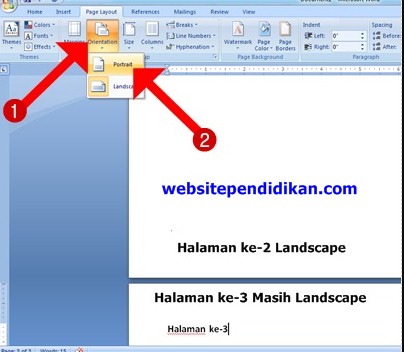 Cara Mudah Menggabungkan Halaman Portrait Dan Landscape Dalam Satu File Cara Mudah Menggabungkan Halaman Portrait Dan Landscape Dalam Satu File