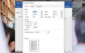 Mengubah Orientasi Dokumen Word Dari Portrait Menjadi Landscape dengan