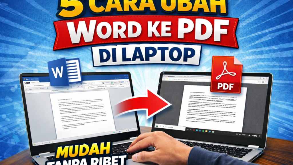 5 Aplikasi Pengubah Word ke PDF di PC yang Terbukti Cepat dan Akurat di Tahun 2026