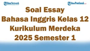 45 Soal Essay Bahasa Inggris Kelas 12 Kurikulum Merdeka 2025 Semester 1