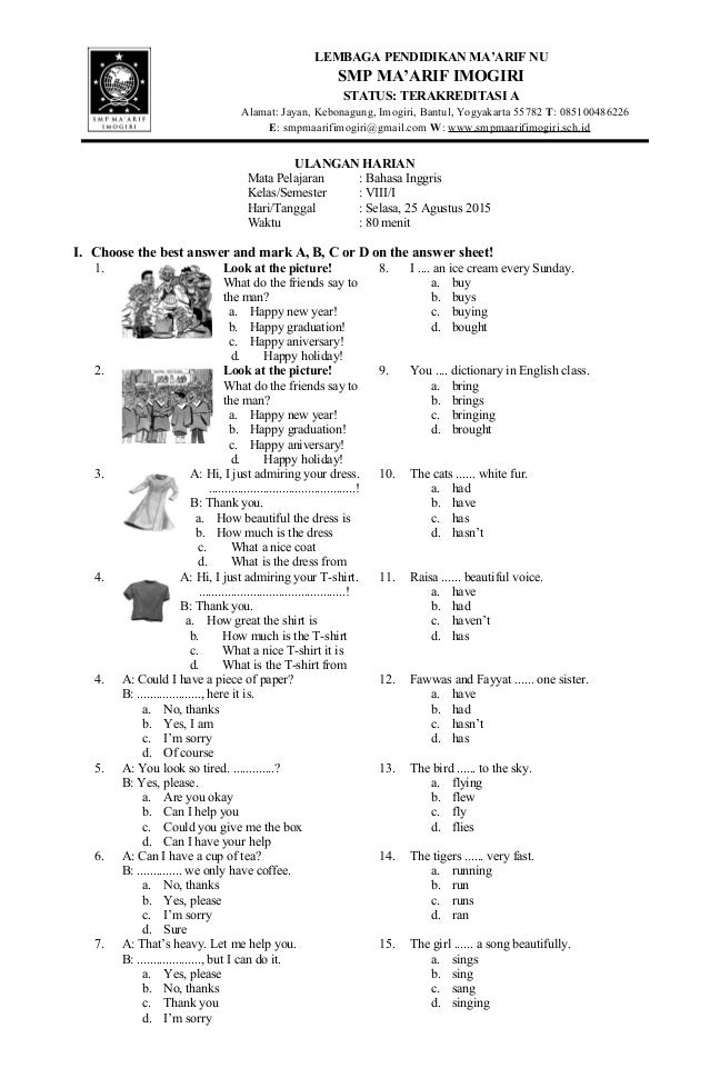 Contoh Soal Essay Bahasa Inggris Kelas 11 Semester 1 Ternyata Sering Keluar dari Biografi, Wajib Tahu!