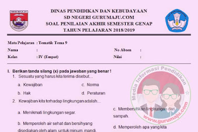 Terbukti! 7 Contoh Soal Tema 9 Kelas 4 Kurikulum 2013 yang Wajib Dikuasai Sebelum Ujian