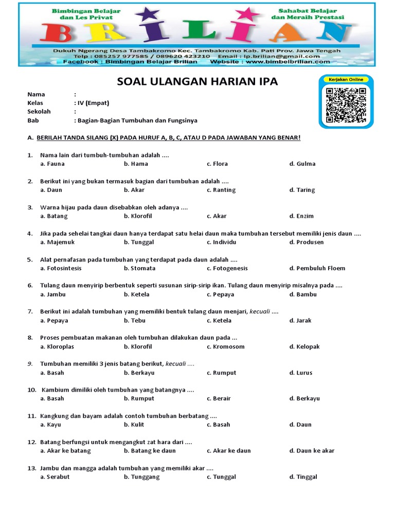 7 Rahasia Contoh Soal Ulangan Harian Tema 2 Kelas 4 Semester 1 yang Bikin Nilai Meningkat 7 Rahasia Contoh Soal Ulangan Harian Tema 2 Kelas 4 Semester 1 yang Bikin Nilai Meningkat