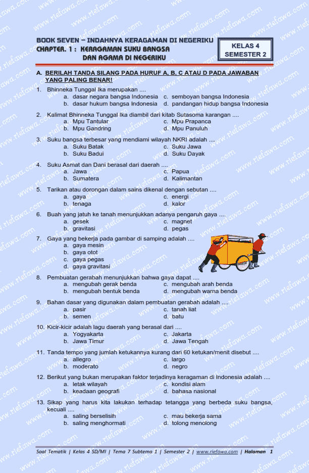 Rahasia contoh soal tema indahnya keragaman di negeriku kelas 4 wajib dikuasai ujian Rahasia contoh soal tema indahnya keragaman di negeriku kelas 4 wajib dikuasai ujian