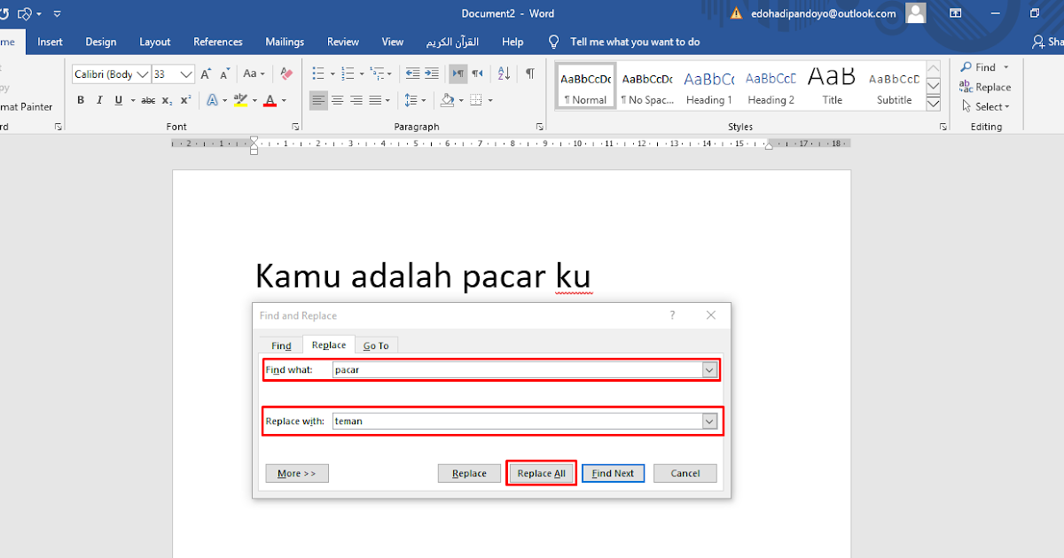 Ternyata Ini Cara Mengubah Kalimat Pada Word Agar Tulisan Anda Lebih Profesional