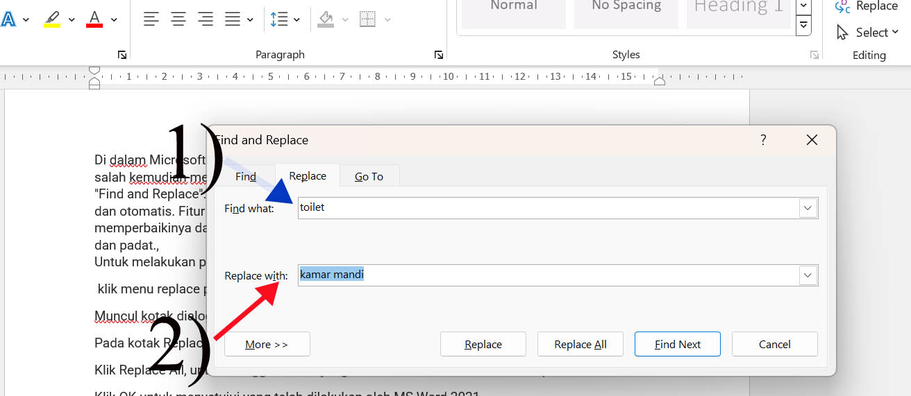 Ternyata Ini Cara Mengubah Kata di MS Word Agar Laporan Timnas Indonesia Makin Keren Ternyata Ini Cara Mengubah Kata di MS Word Agar Laporan Timnas Indonesia Makin Keren